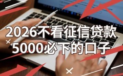 2026不看征信贷款5000必下的口子是真的吗，不看征信怎么申请秒下款