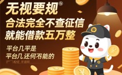 不查征信能借款五万整的平台有哪些，真的能下款吗？