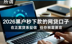 2026黑户秒下款的网贷口子是真的吗，哪里能借到？