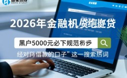 黑户5000元必下款的口子有哪些，黑户怎么申请秒下款？