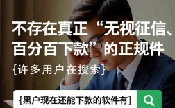 黑户现在还能下款的软件有哪些呢，黑户怎么贷款