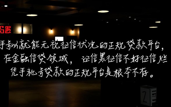 征信不好凭手机号能贷款吗，正规秒批下款平台是哪个？