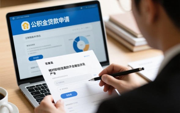 纯公积金贷款申请过程中征信真的不会被涉及吗，会查征信吗