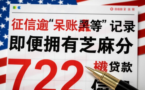 征信黑了怎么贷款，芝麻分722到哪里可以借钱？