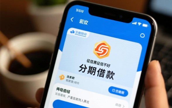 征信黑了能贷款的平台，黑户可以分期借款有哪些？