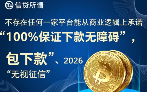 2026年有哪些网贷平台能保证下款无障碍，2026年容易通过的网贷有哪些