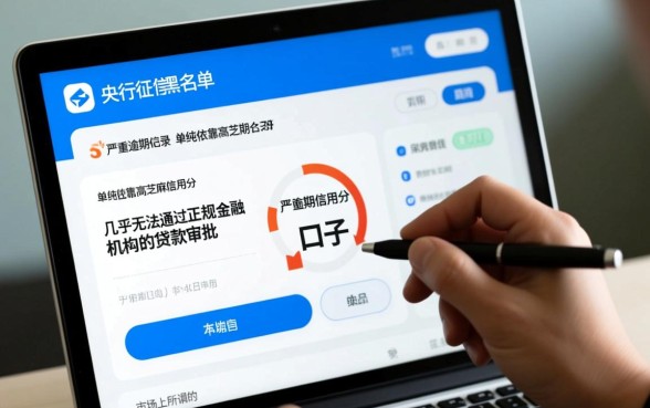 征信黑了能下款吗，征信不好芝麻分能过几个口子