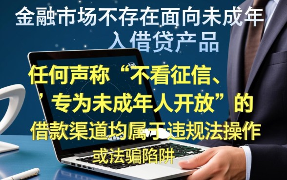 未成年借钱不看征信哪个平台容易通过，未成年贷款不看征信安全吗