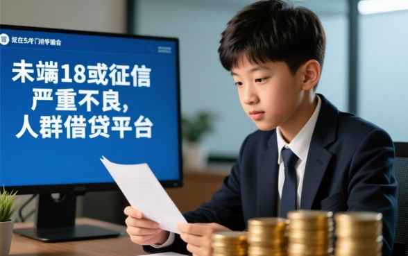 未满18岁征信黑能借吗，哪里有不看征信的借款平台？