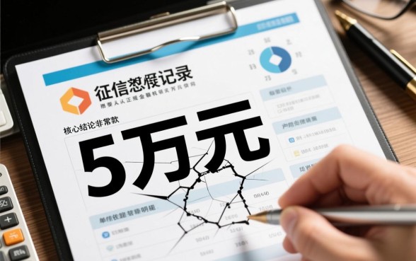 征信不好怎么贷款，黑户怎么样才能贷到五万元