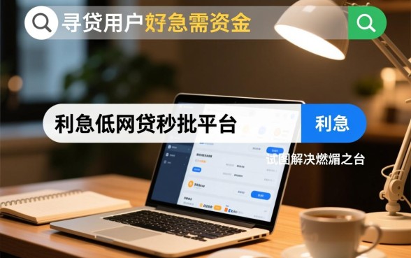 征信黑了能贷款吗？利息低秒批的网贷平台有哪些