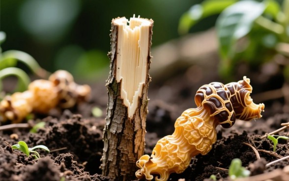 天麻种植树棒怎么砍，树棒要砍多深的口子才能活