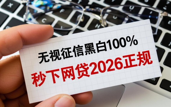 无视征信黑白2026秒下网贷，正规平台真的能下款吗？