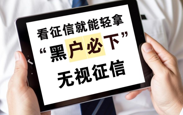 有没有不看征信也能轻松拿到款的口子推荐，2026征信黑户哪里能借钱