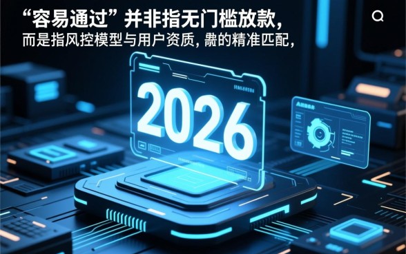 2026年借钱平台哪个更容易通过审核呢，2026年最容易通过的贷款平台