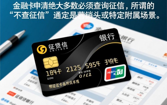 信用卡申请查征信吗，是不是所有银行都不需要查征信