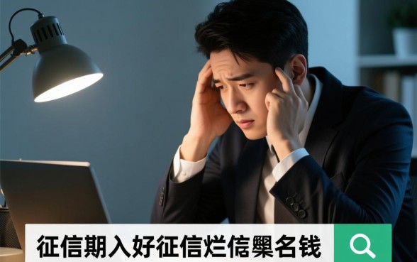 征信黑怎么借钱，征信不好哪里可以马上到账