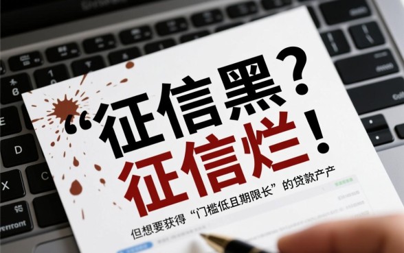 征信黑了怎么贷款？有哪些门槛低期限长的口子？