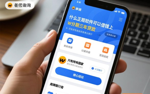 什么软件可以借钱分期三年，正规贷款软件有哪些