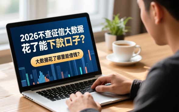 2026不查征信大数据花了能下款口子？，大数据花了哪里能借钱？
