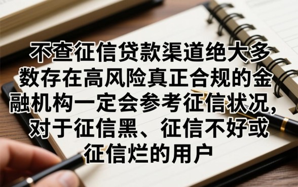 征信黑了怎么贷款，有靠谱的不看征信的口子吗？