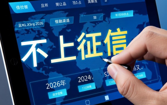 2026不上征信的网贷有哪些口子，急需用钱哪里能借？