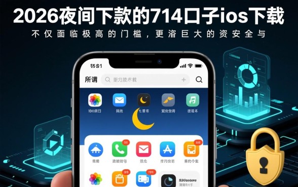 2026夜间下款的714口子ios下载靠谱吗，哪里能下载到？