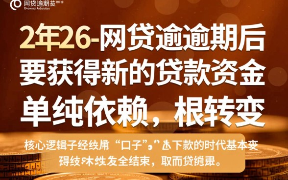 2026网贷逾期后有哪些口子可以下款的，还能借吗