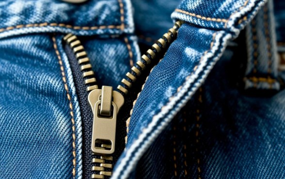 牛仔裤拉链上的口子是实心的吗，拉链头怎么取下来