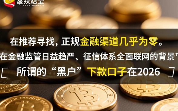 2026年11月还有黑户能下款的口子吗，黑户贷款靠谱吗