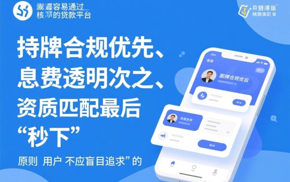 如何挑选靠谱贷款平台，容易下款的平台有哪些？