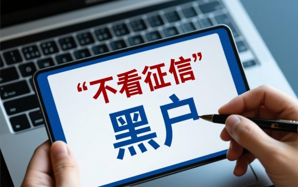 不看征信的网贷有哪些，黑户能贷下来的吗？