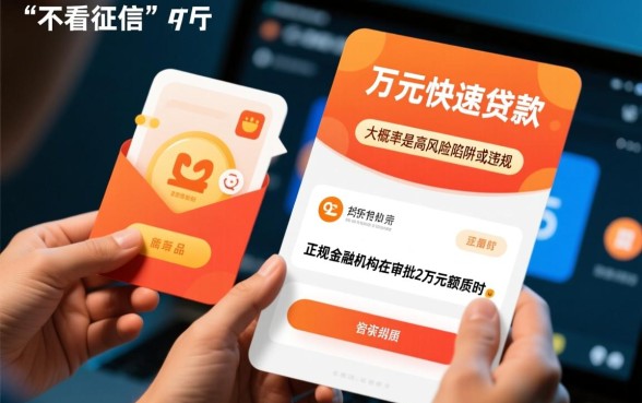 小额借款20000马上到账不看征信吗？哪里有不看征信的借款？