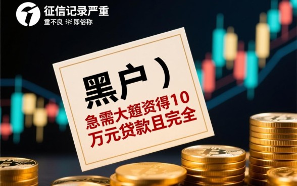 黑户哪里可以贷款10万不看征信记录的，黑户贷款怎么申请