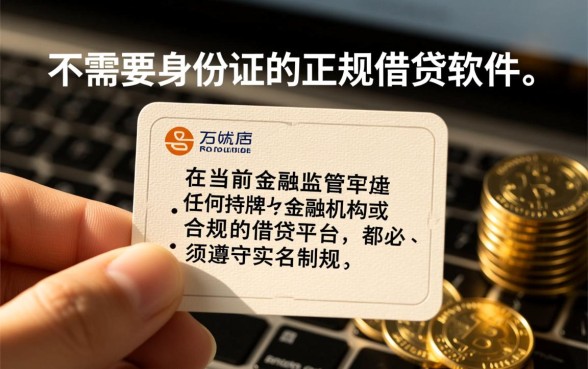 正规的借钱软件有哪些不用上传身份证的，哪个软件借钱不需要身份证