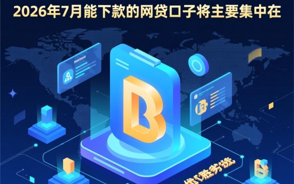 2026年7月能下款的网贷口子有哪些，容易下款吗