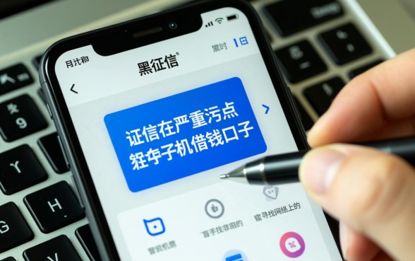 征信黑了怎么借钱，征信不好能下款的智能手机口子有哪些？