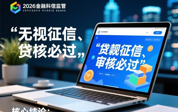 征信烂了审核必过的贷款app2026年有哪些，真的能下款吗？