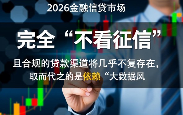 2026有哪些口子是不看征信好下款的，2026年不看征信的贷款口子有哪些