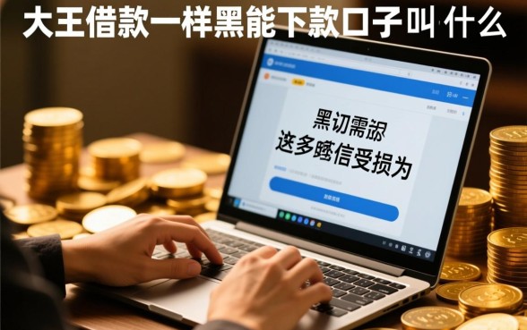 和大王借款一样黑户能下款的口子叫什么，黑户秒下款有哪些平台
