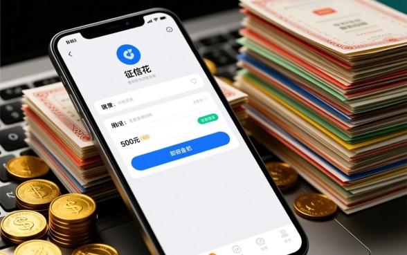 征信花2026年哪里能下500的口子，征信花怎么借500秒下款