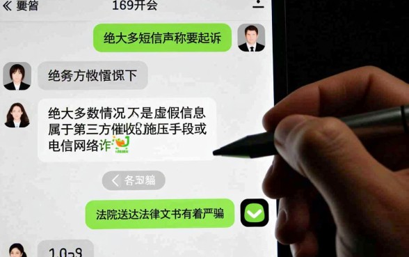 1069开头发的短信说要起诉是真是假，收到起诉短信是诈骗吗