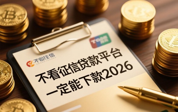 不看征信的贷款平台一定能下款2026，真的靠谱吗？