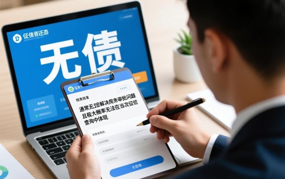 查征信前一天把债务全部还清可以房贷吗，征信多久更新