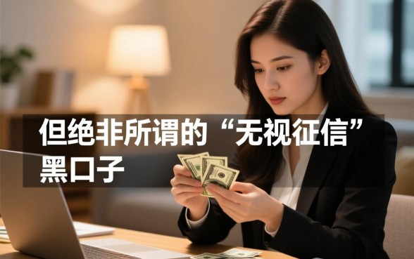 有什么口子征信花了也能下贷款的平台吗，2026哪个口子不看征信