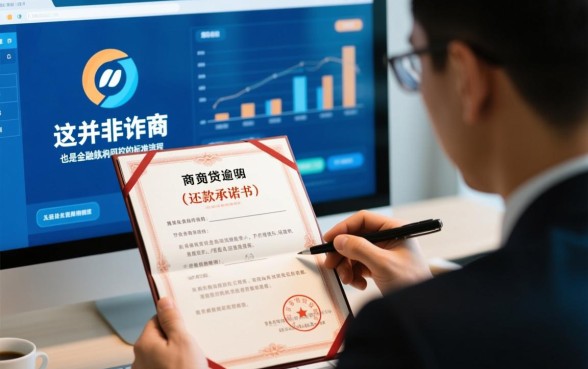 网商贷逾期协商让提供承诺证书合法吗，真的假的？