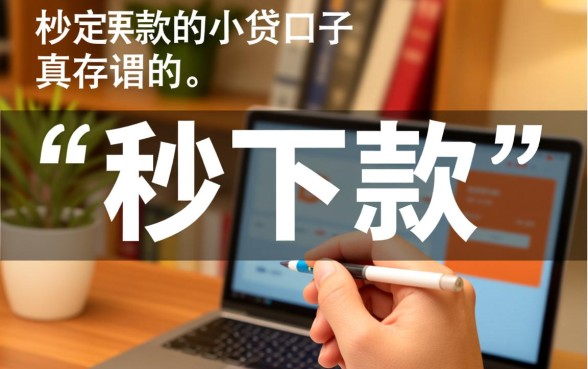 这么快就能下款的小贷口子真的存在吗，正规秒下款口子哪个靠谱？