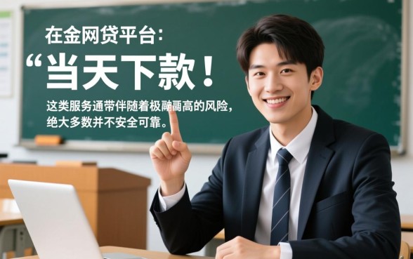 大学生当天下款的网贷真的安全可靠吗，有哪些正规平台
