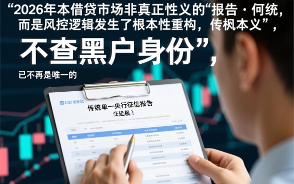 2026年下款口子为何不查黑户身份，黑户能下款吗？