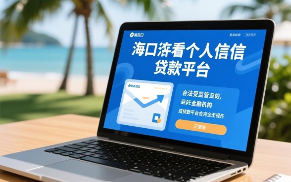 海口有没有不查看个人征信的贷款平台，哪里可以申请安全？